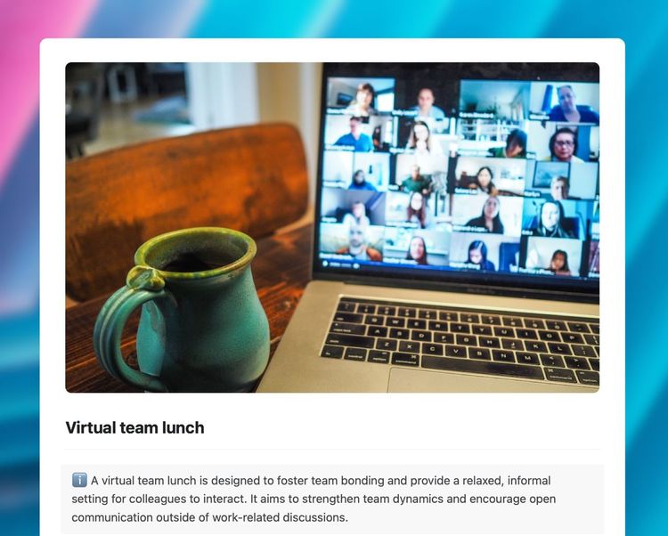 Virtual Team Lunch Free Craft Template virtual-team-lunch-free-craft-template
